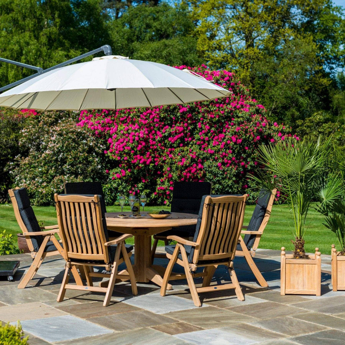 Alexander Rose Garden Furniture Accessories Alexander Rose Premium Olefin Recliner Cushion - 562
