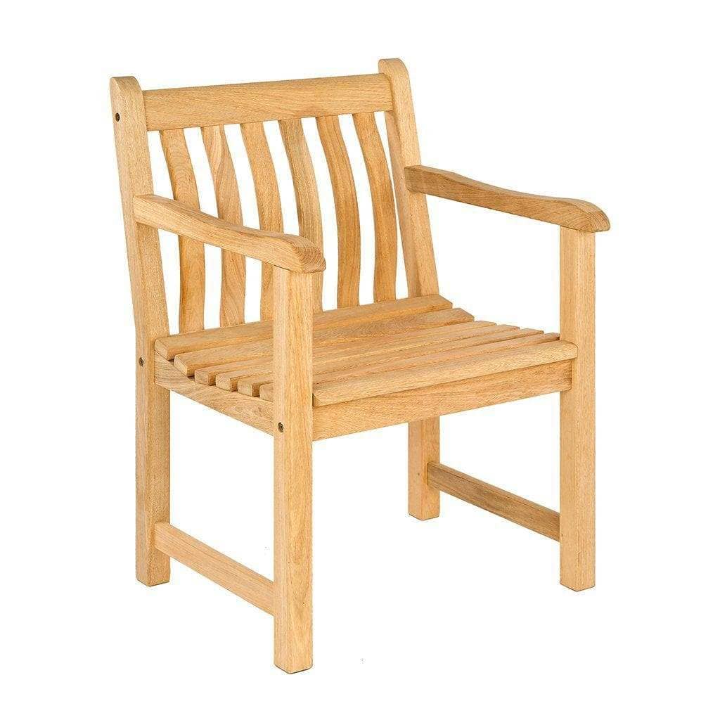 Alexander Rose Garden Furniture Alexander Rose Roble Bengal Round 8 Seater Set - Broadfield Armchairs