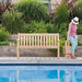 Alexander Rose Garden Furniture Alexander Rose Roble Broadfield Outdoor Garden Bench Seat 4ft