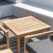 Alexander Rose Garden Furniture Alexander Rose Roble Swivel Garden Lounge Chairs and Side Table