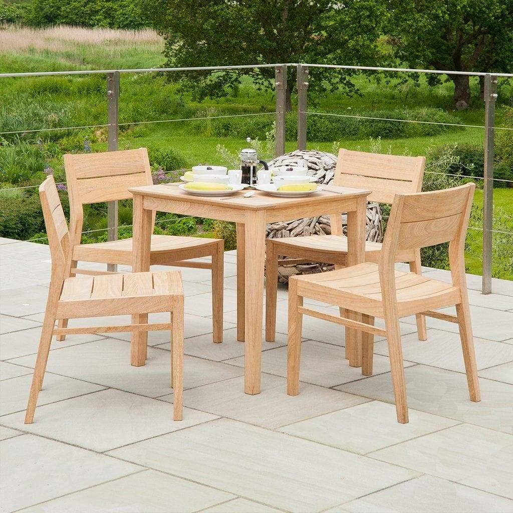 Alexander Rose Garden Furniture Alexander Rose Roble Square Table 0.8m x 0.8m