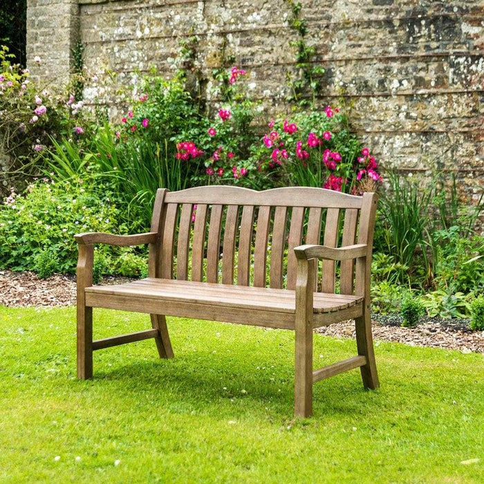 Alexander Rose Sherwood Chestnut Acacia Cuckfield Bench 4ft