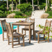 Alexander Rose Garden Furniture Alexander Rose Sherwood 4 Seater Square Outdoor Table And Chair Set