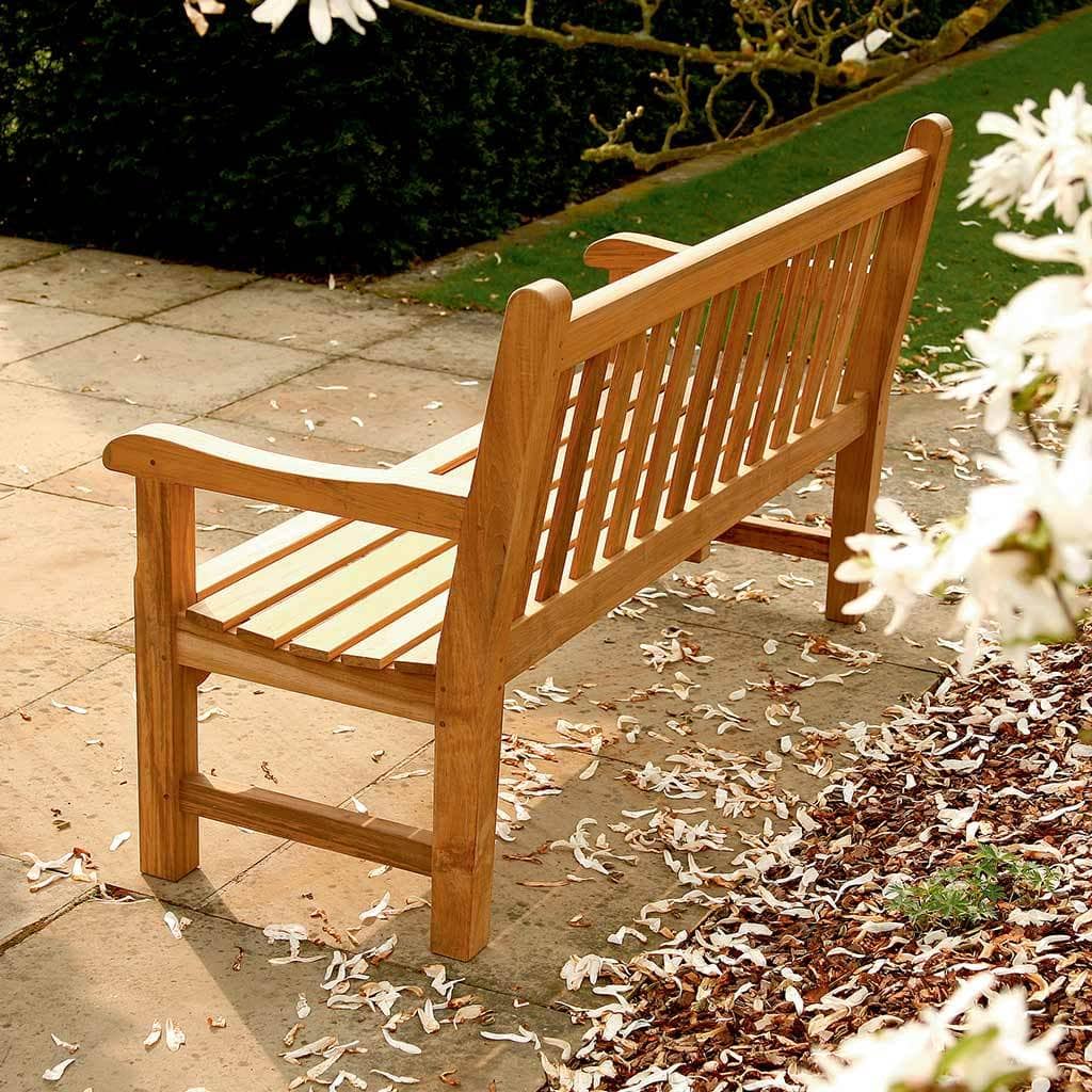 Barlow Tyrie Garden Furniture Barlow Tyrie Glenham Teak Garden Seating Bench 149cm / 5ft
