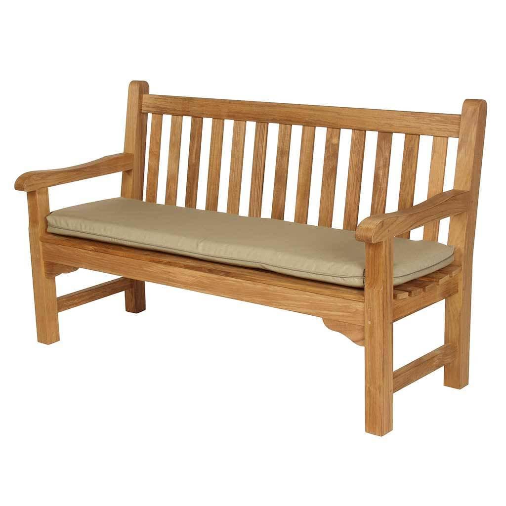 Barlow Tyrie Garden Furniture Barlow Tyrie Glenham Teak Garden Seating Bench 149cm / 5ft