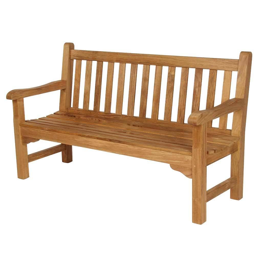 Barlow Tyrie Garden Furniture Barlow Tyrie Glenham Teak Garden Seating Bench 149cm / 5ft