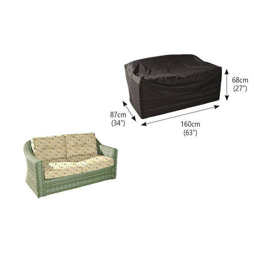 Bosmere Garden Furniture Accessories Bosmere Protector 6000 (Modular) 2 Seater Sofa Cover - M665