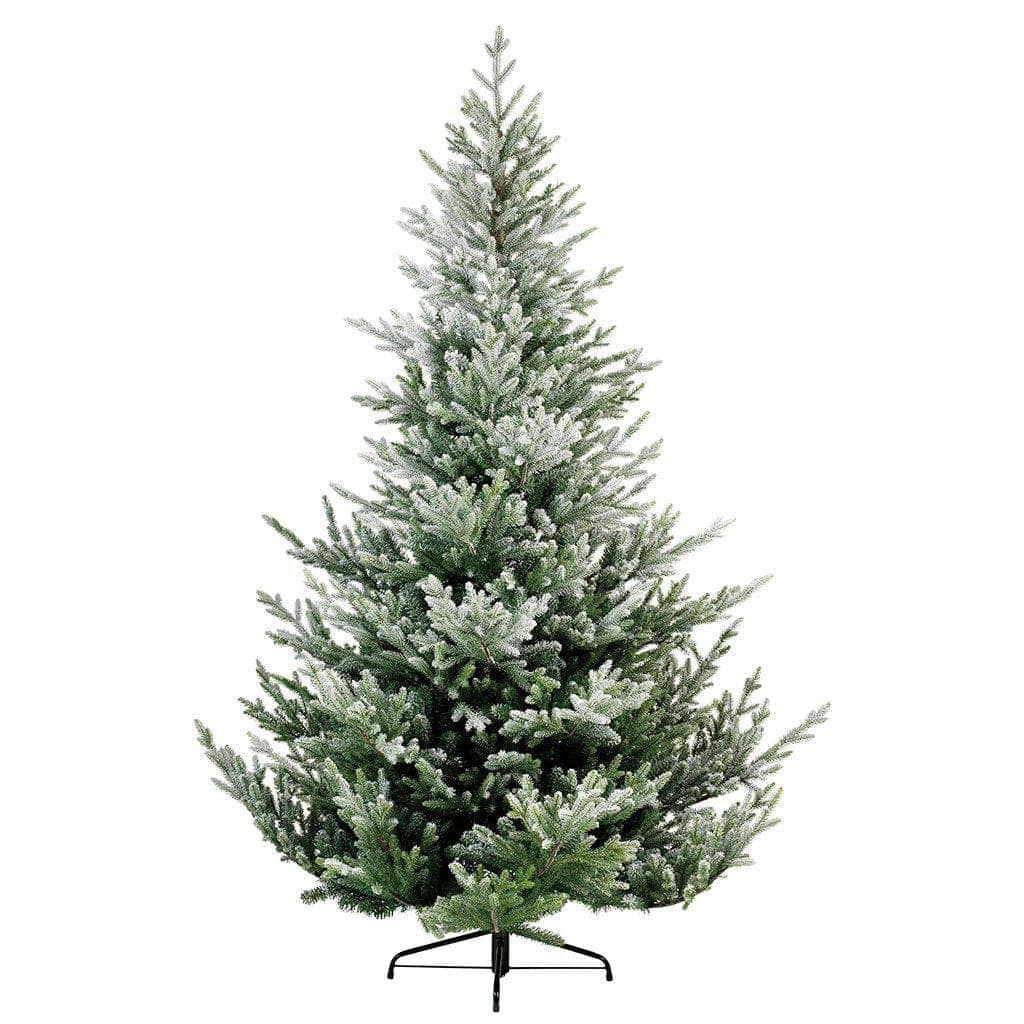 Kaemingk Artificial Christmas Trees Kaemingk Everlands Snowy Norway Spruce Christmas Tree (green/white) 210cm / 7ft