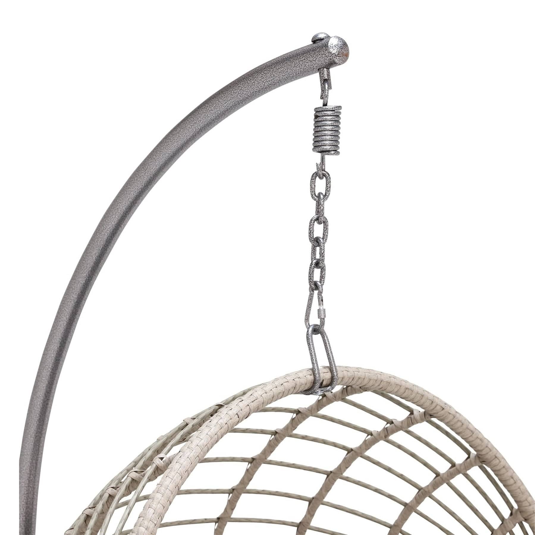 London Hanging Rattan Outdoor Egg Chair Ireland Kaemingk — Mid Ulster