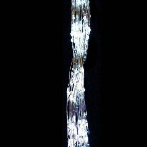 Kaemingk Lumineo Christmas lighting Kaemingk Lumineo Micro Cool White / Silver Wire LED Sparkle Tree (672 Lights)