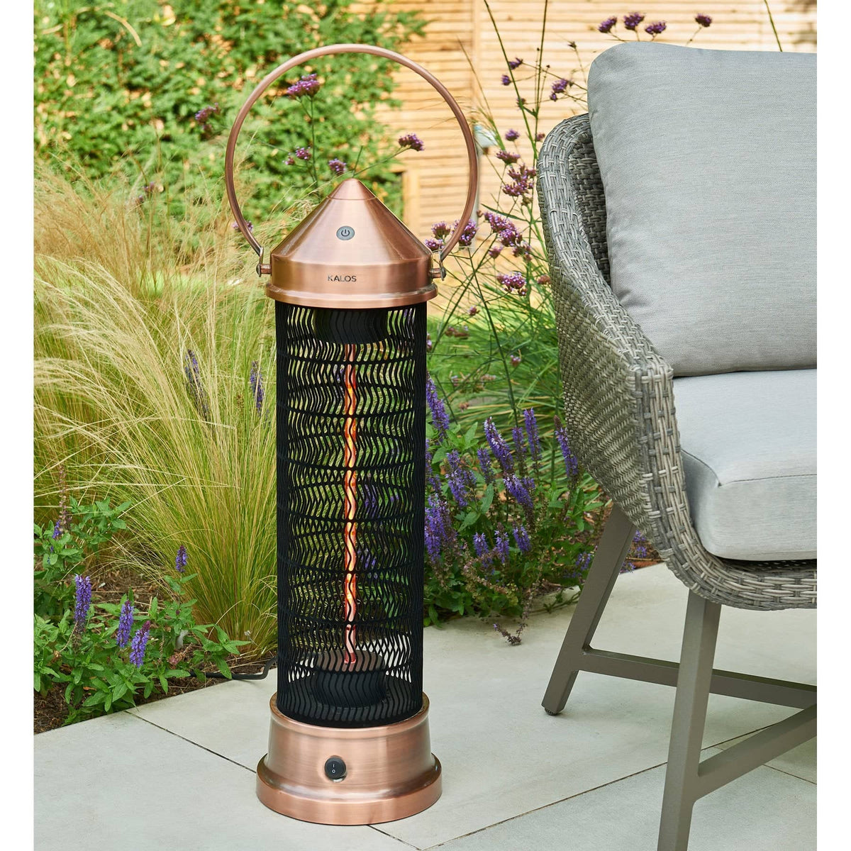 Kettler Garden Furniture Accessories Kettler Copper Lantern Patio Heater (Medium)