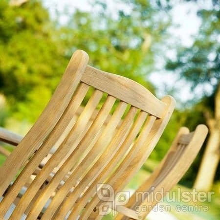 Alexander Rose Garden Furniture Alexander Rose Roble Folding Carver 4 Seater Set