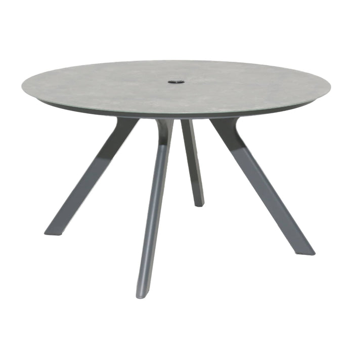 Rimini Round Outdoor Dining Table Set For 8