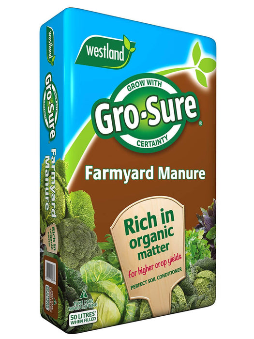 Westland Horticulture Garden Care Westland Gro-Sure Farmyard Manure 50L